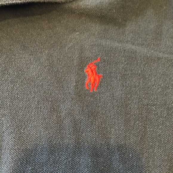 Polo Ralph Lauren Men’s V-Neck T-Shirt Black Size M Classic Fit Short Sleeve - Picture 3 of 5